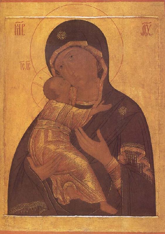 The Virgin of Vladimirskaia, unknow artist